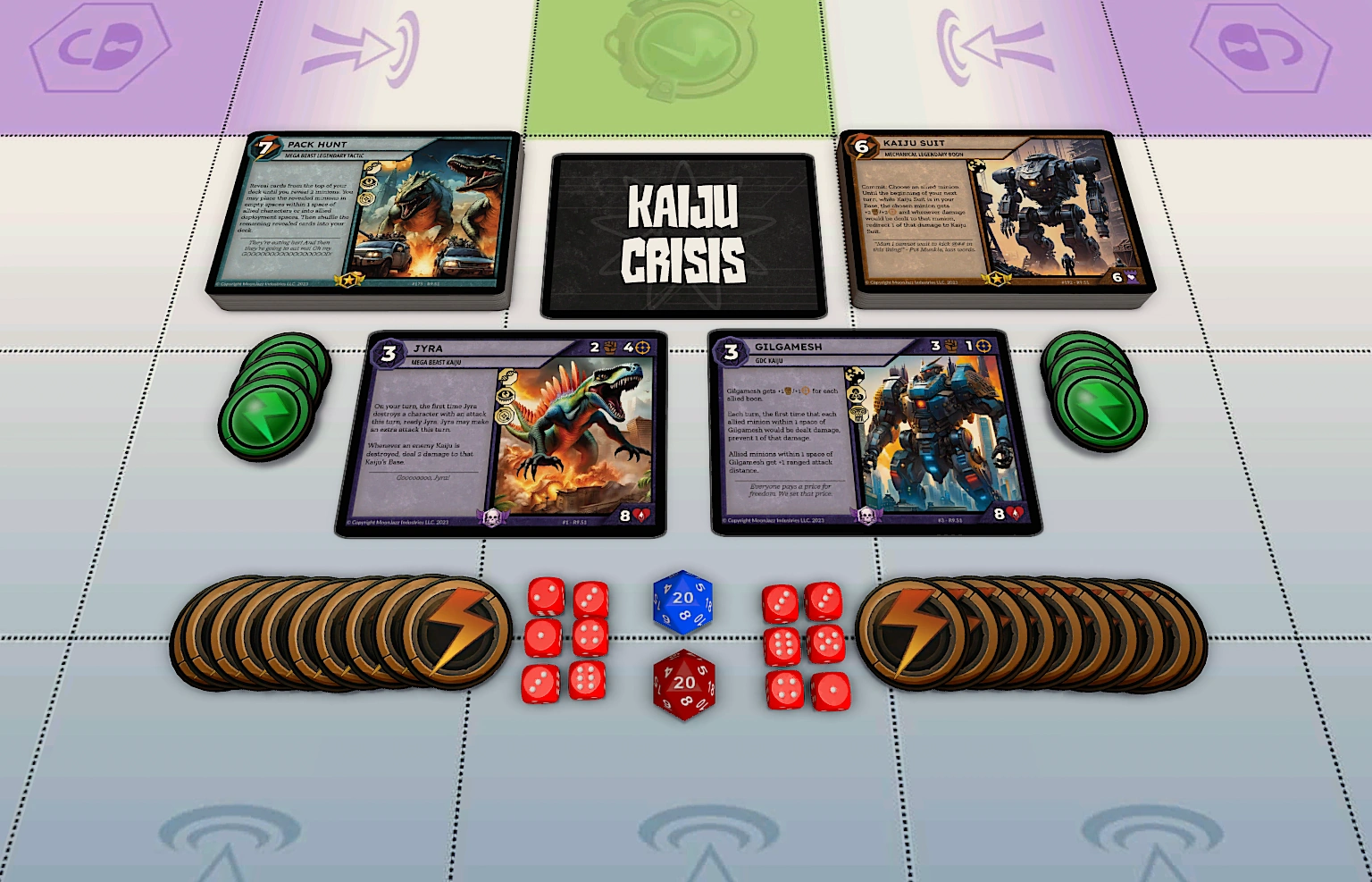 Kaiju Crisis Revised - on table top sim 3